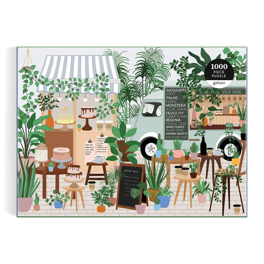 Plant Cafe 1000 Piece Puzzle - MAIA HOMES