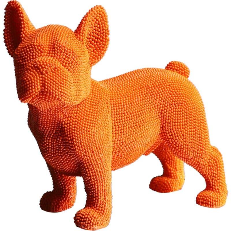 Pop Art Granule Bulldog Sculpture