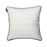 Portrait of Chair White Velour Cushion Cover