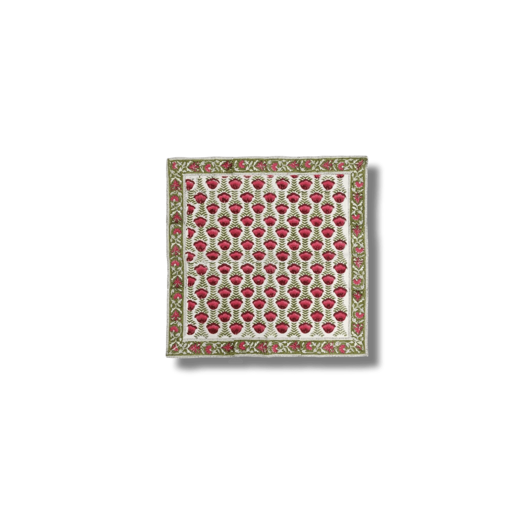 Pryna Hand Block Printed Cotton Napkin Set