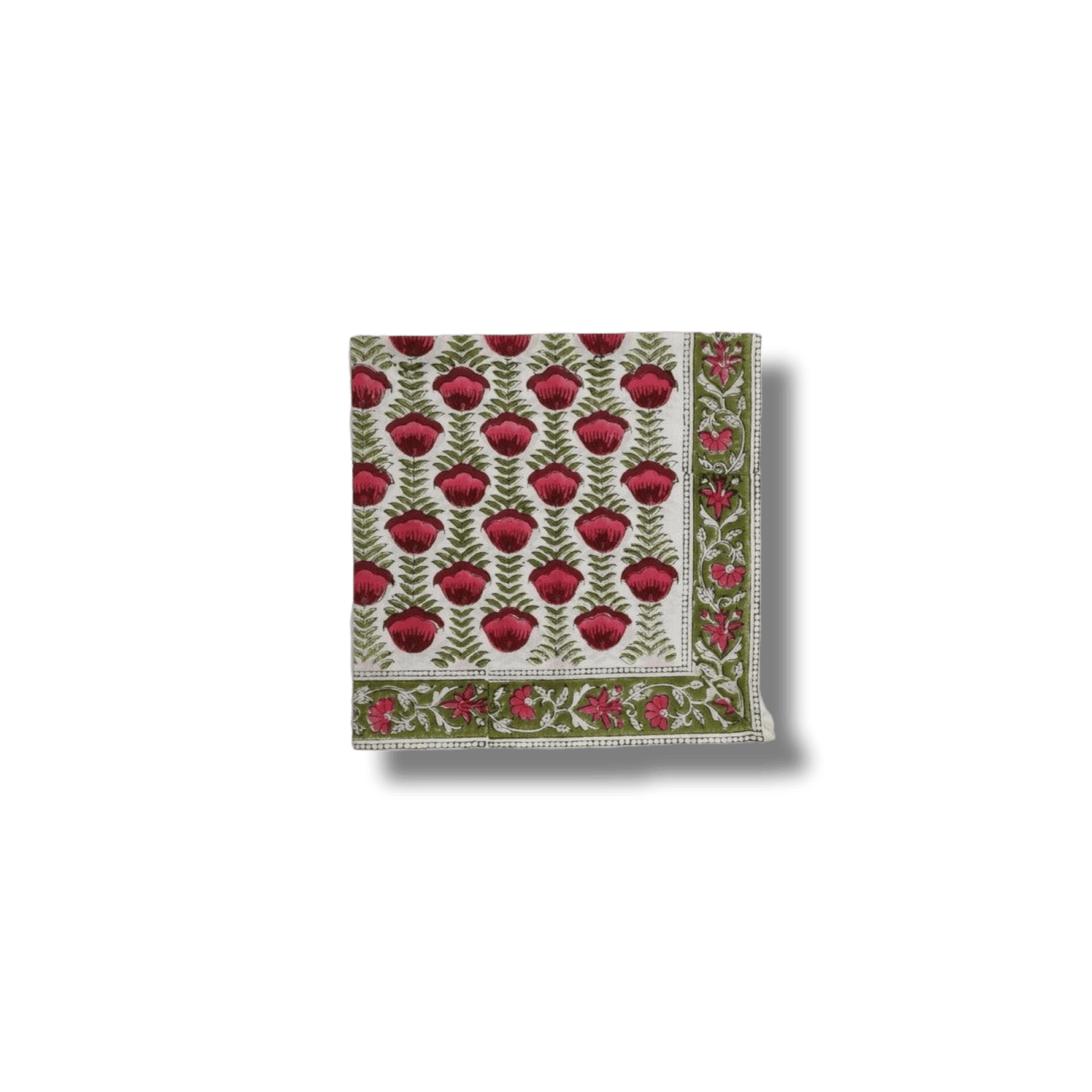 Pryna Hand Block Printed Cotton Napkin Set