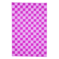Purple Checker Jute Rug - MAIA HOMES