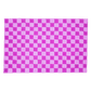 Purple Checker Jute Rug - MAIA HOMES