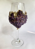 Purple Quartz Wine Glass - Set of 2