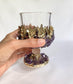 Purple Rose Quartz Mini Wine Glass - Set of 2 - MAIA HOMES