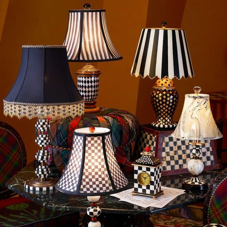 Quatrefoil Table Lamp - Small - MAIA HOMES