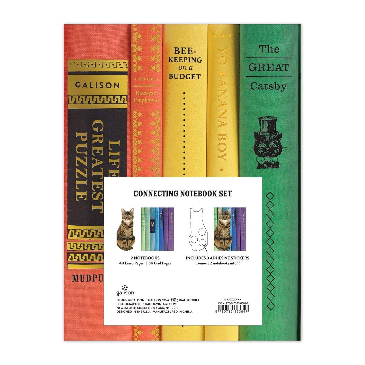 Queen of the Stacks Connecting Notebook Set