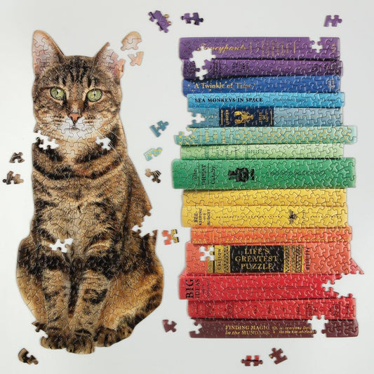 Queen of the Stacks Set of Two Jigsaw Puzzle Set - MAIA HOMES
