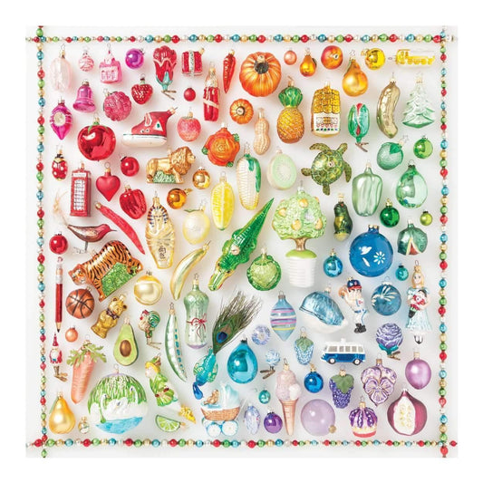 Rainbow Ornaments 500 Piece Jigsaw Puzzle - MAIA HOMES