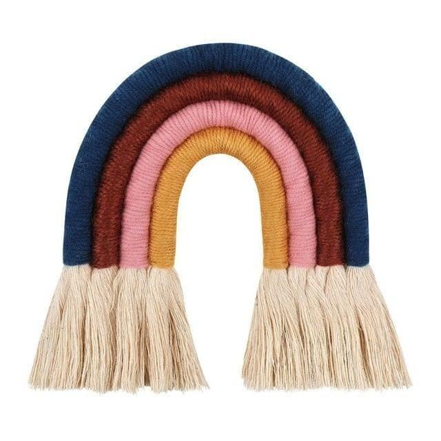 Rainbow Wall Hanging with Tassel 4B006