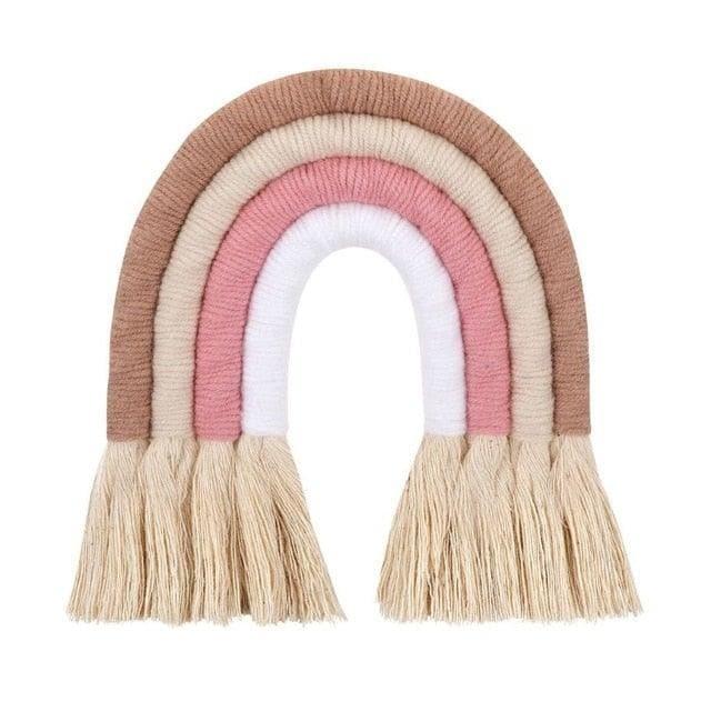 Rainbow Wall Hanging with Tassel 4B002