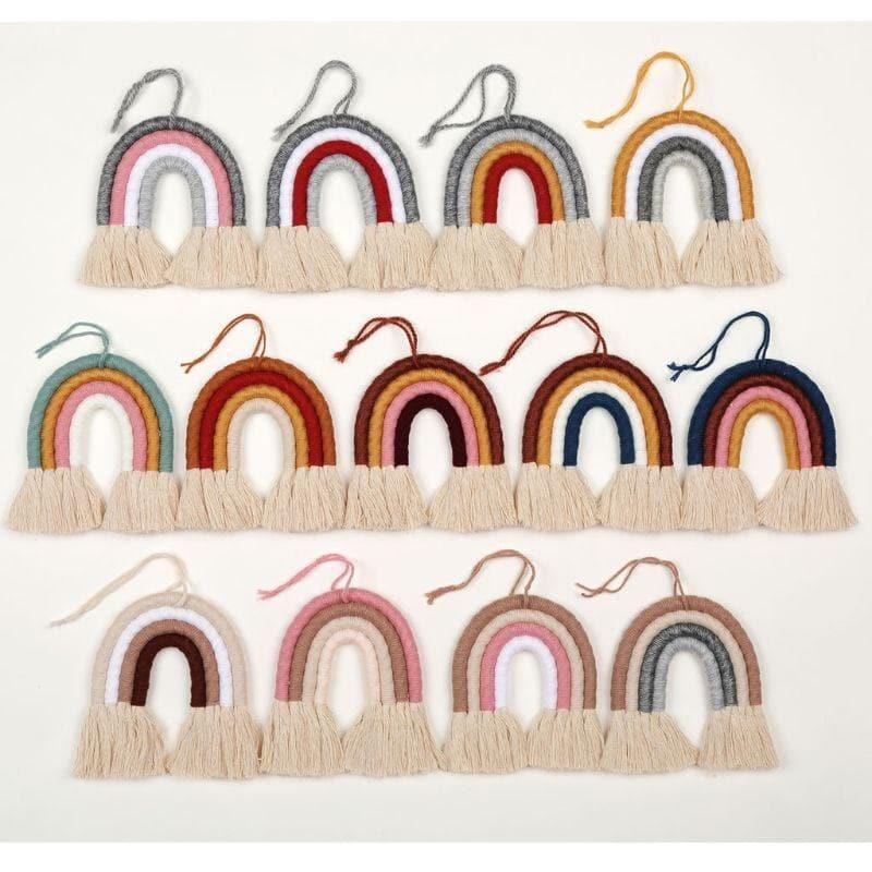 Rainbow Wall Hanging with Tassel