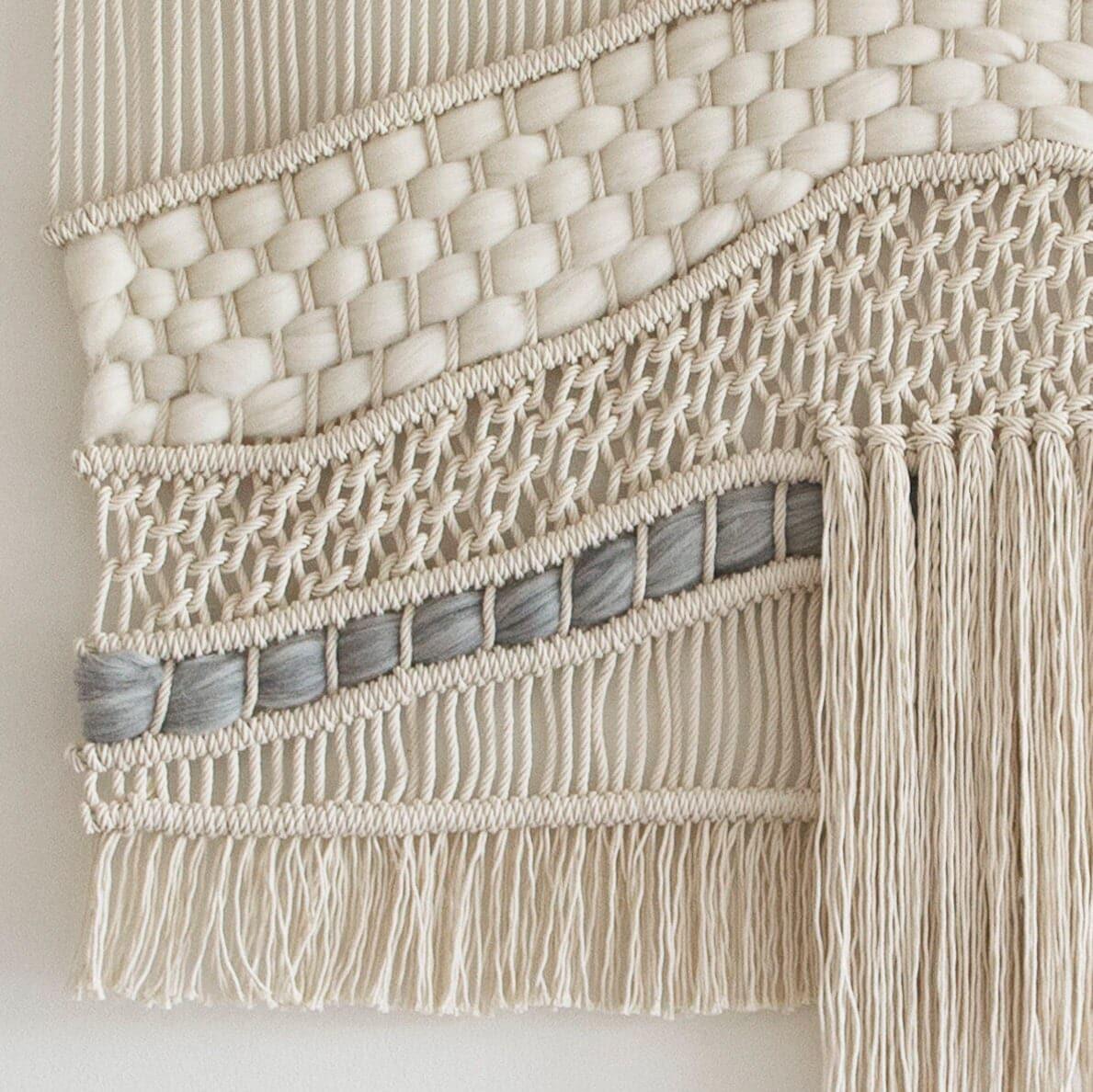 Raw River Large Macrame Wall hanging