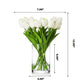 Real Touch Flower Tulips Centerpiece in Vase - MAIA HOMES