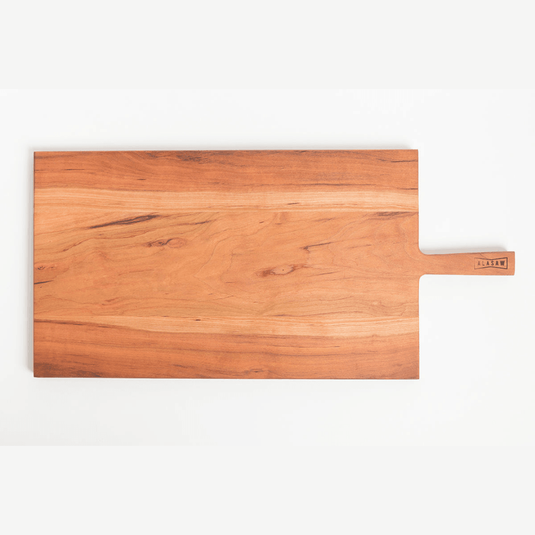 Rectangular Wooden Cutting Board with Handle