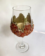 Red Quartz Wine Glass - Set of 2