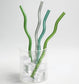 Reusable Wavy Glass Straw - MAIA HOMES