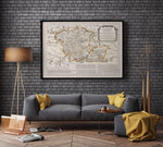 Reynosa Map Print| Canvas Print Wall Art