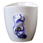 Rock Climbing Mug Purple and White