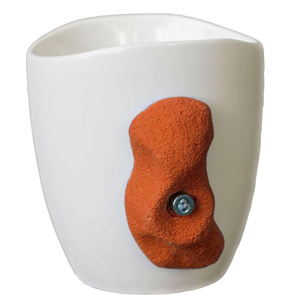 Rock Climbing Mug Orange