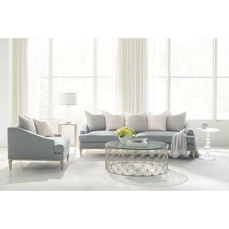 Rosa Silver Classic Clover End Table