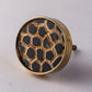 Round Animal Print Horn Cabinet Drawer Knobs - Set of 6 - MAIA HOMES