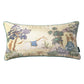 Royal Oriental Garden Jacquard Throw Pillow Cover - MAIA HOMES