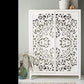 Royal Shell Hand Carved Wooden Cabinet - MAIA HOMES