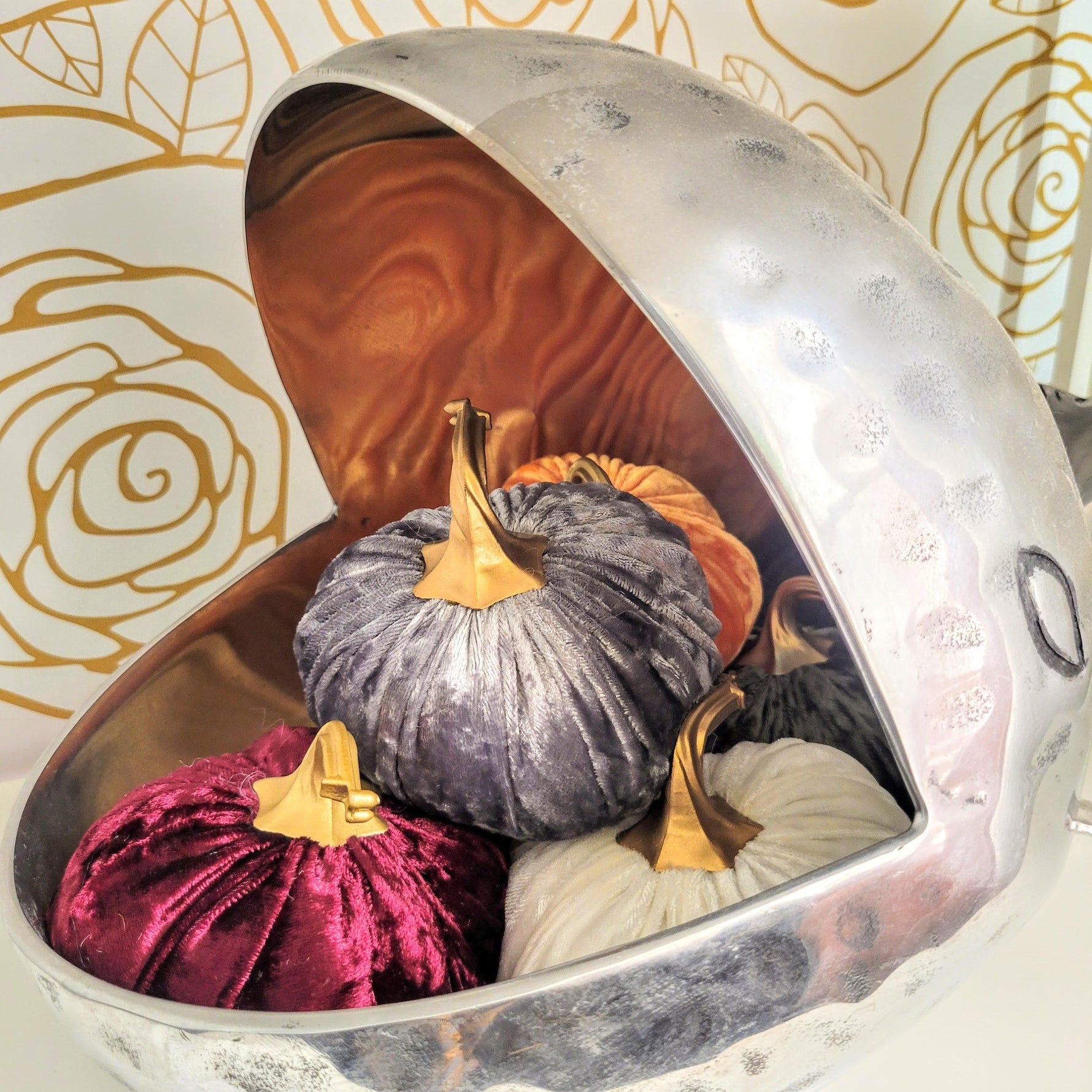 Royal Velvet Pumpkins Set of 6