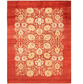 Ruby Flowers of Lives Hand Spun Wool Hand Knotted Area Rug - MAIA HOMES