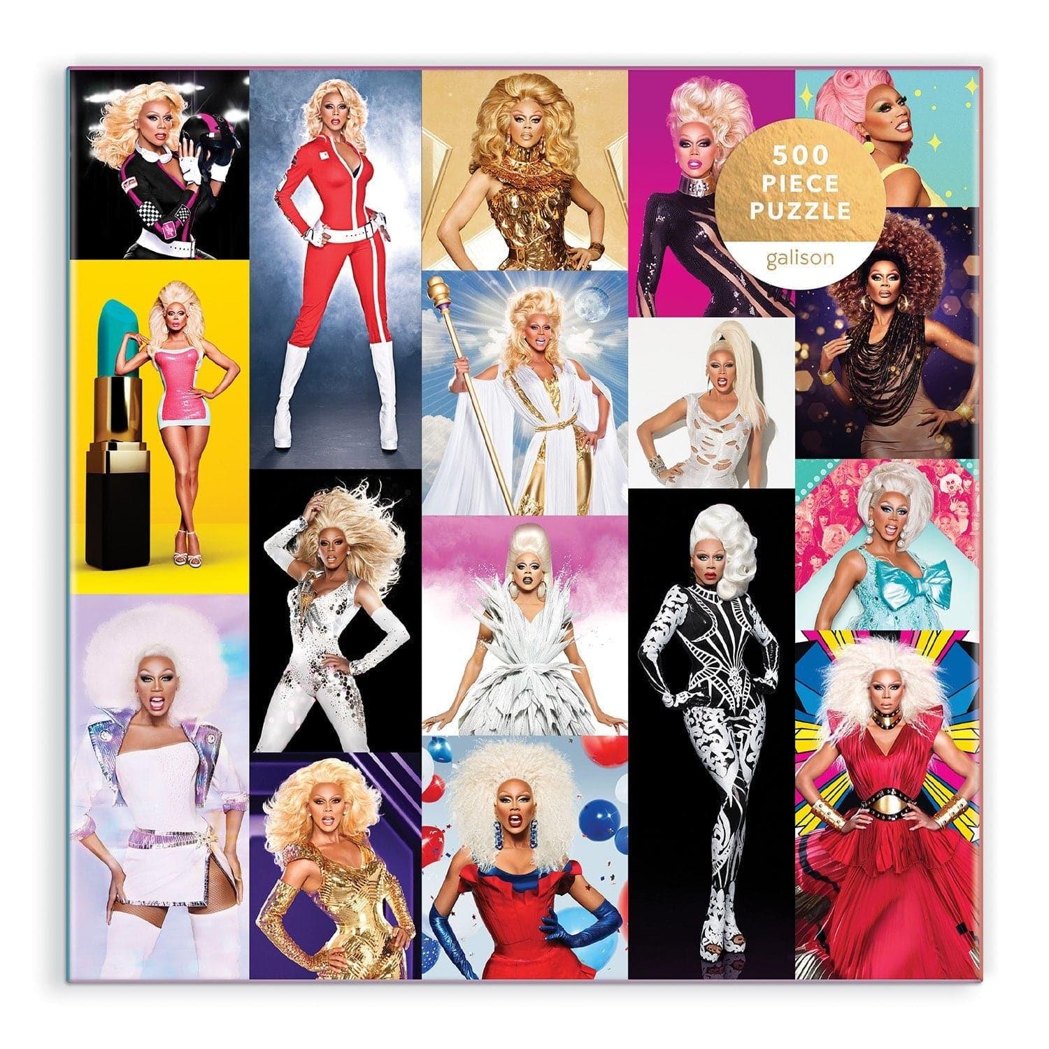 RuPaul's Drag Race 500 Piece Jigsaw Puzzle - MAIA HOMES