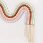 S-shape Fiber Art Wall Hanging, Textile Art Tapestry - 'Alex' - MAIA HOMES