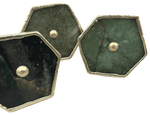 Sage Green Agate Cabinet Door Pull Handle - Set of 6