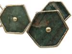 Sage Green Agate Cabinet Door Pull Handle - Set of 6