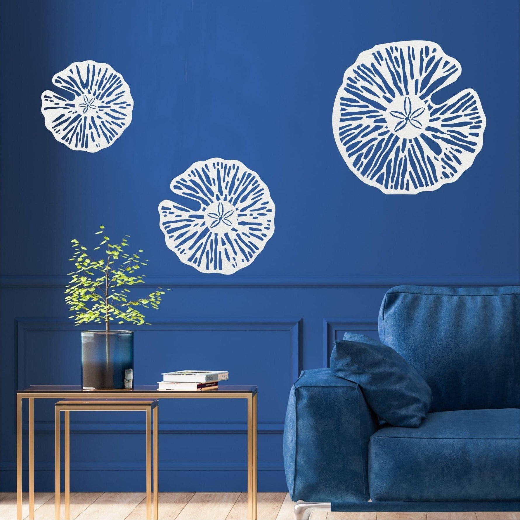 Sand Dollar Metal Wall Art