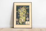 Sardinia Map Print| Art History