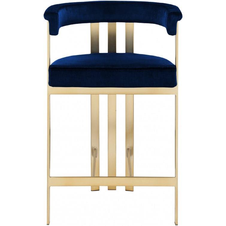 Saturn Bar Stool in Gold - MAIA HOMES