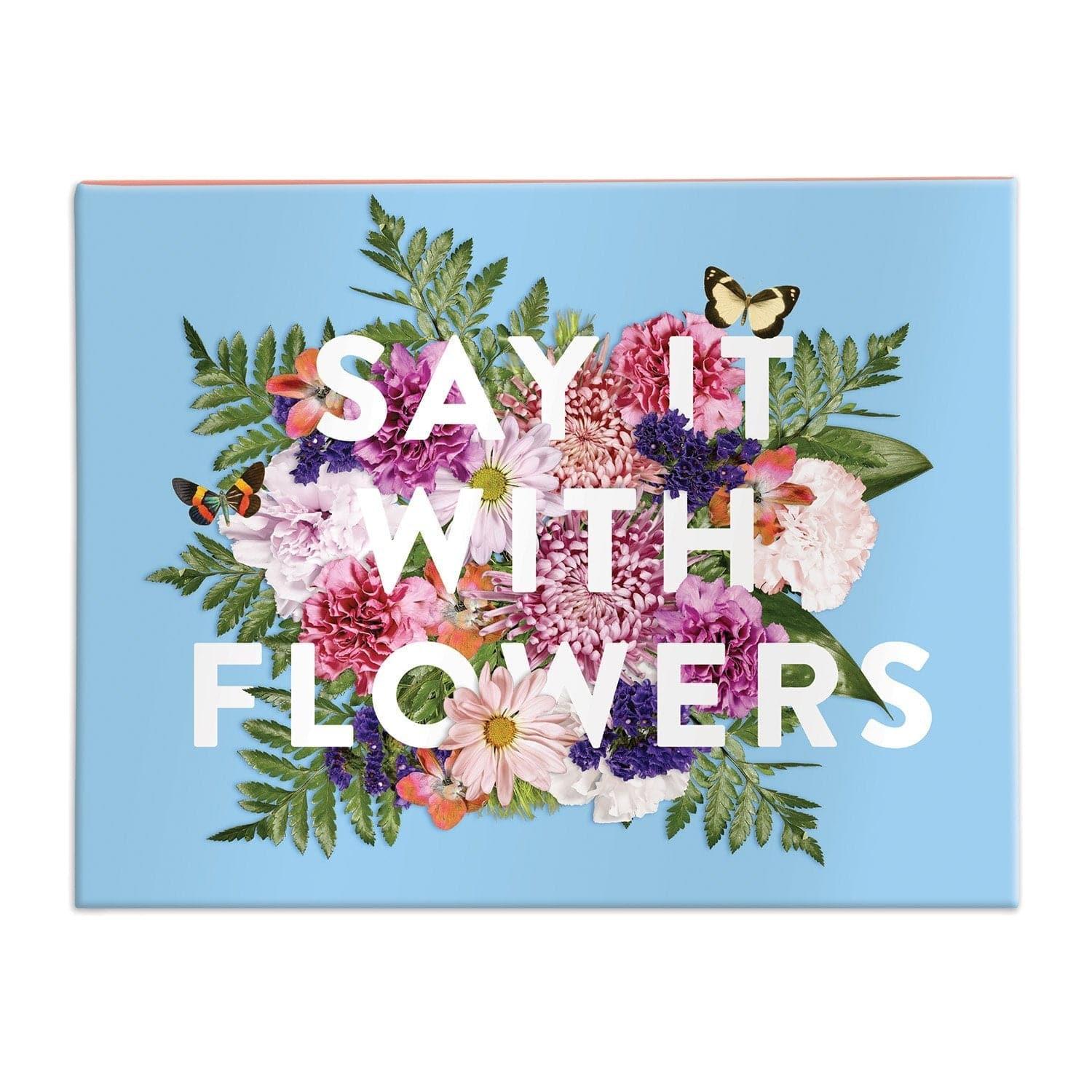 Say It With Flowers Greeting Assortment Notecard Box