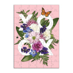 Say It With Flowers XOXO Greeting Card Puzzle