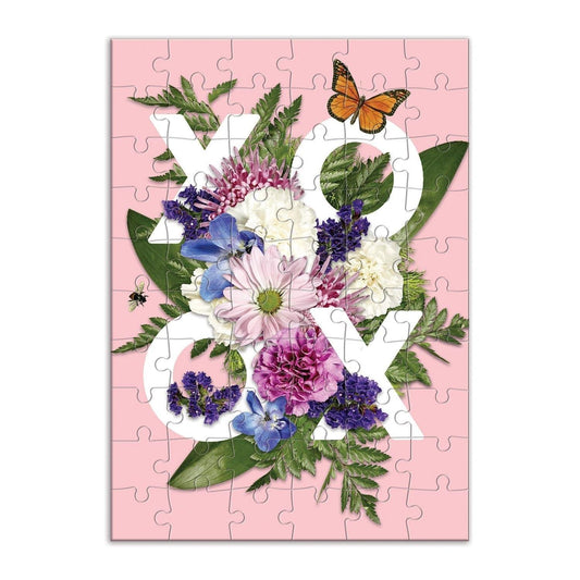 Say It With Flowers XOXO Greeting Card Puzzle - MAIA HOMES