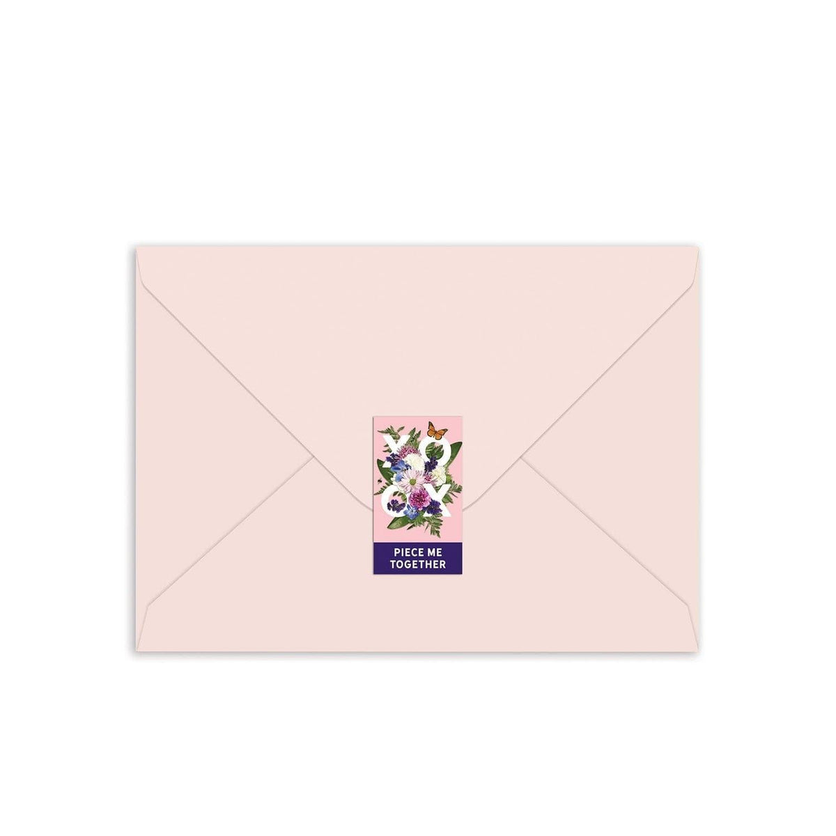 Say It With Flowers XOXO Greeting Card Puzzle