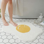 Scrambled Egg Yolk Bath Mat