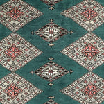 Sea Green Sarong Hand Knotted Area Rug