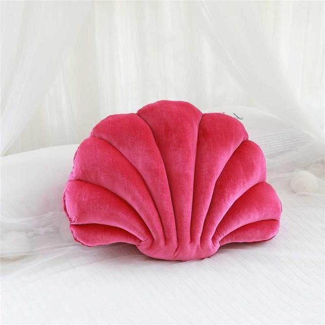 Sea Shell Plush Stuffed Pillow rose