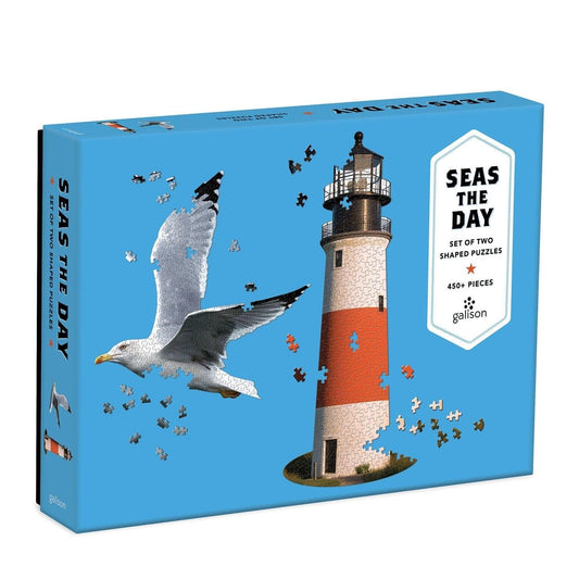Seas The Day 2 in 1 Shaped Puzzle - MAIA HOMES