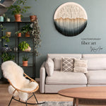 Seaside Round Macrame Wall Hanging