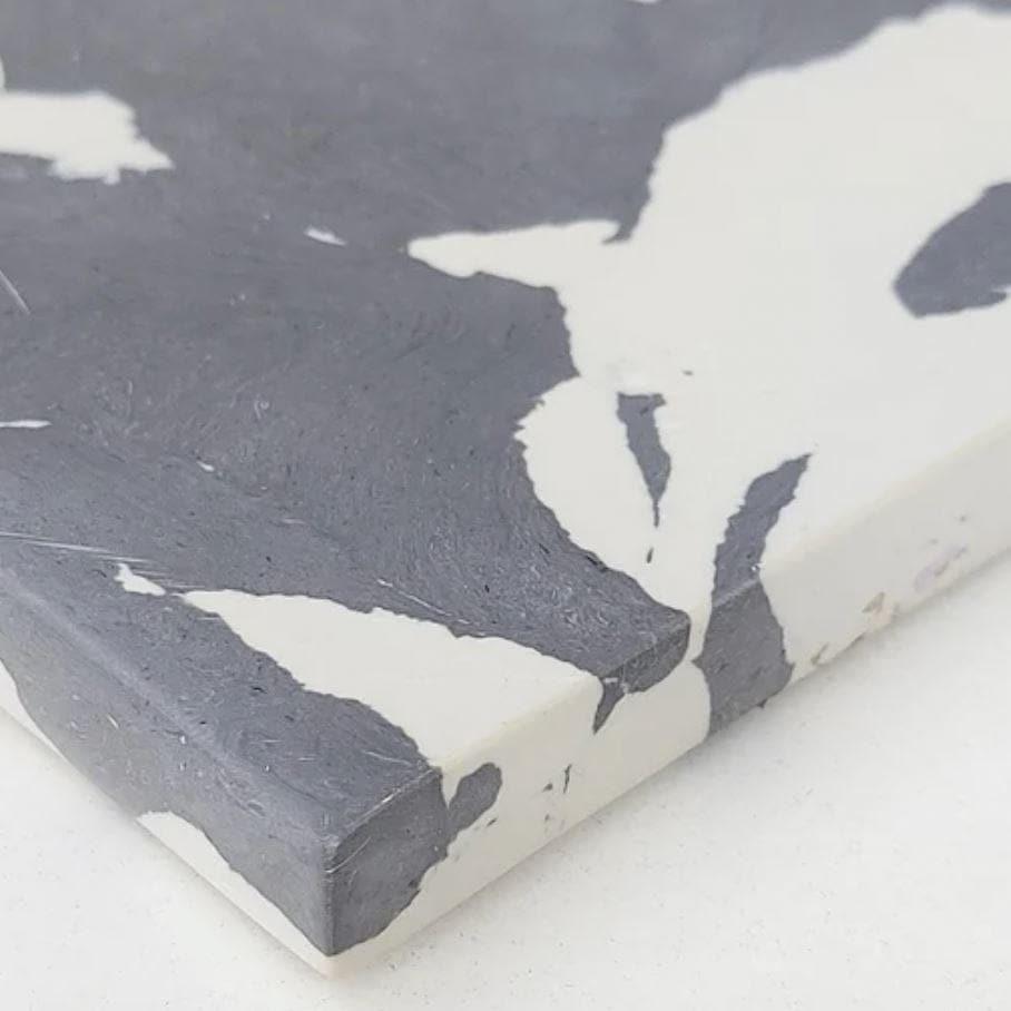 Serein Decor Gray Marble Platter Board Tray - MAIA HOMES