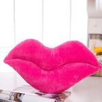 Sexy Lips Shape Pillow Cushion Pink