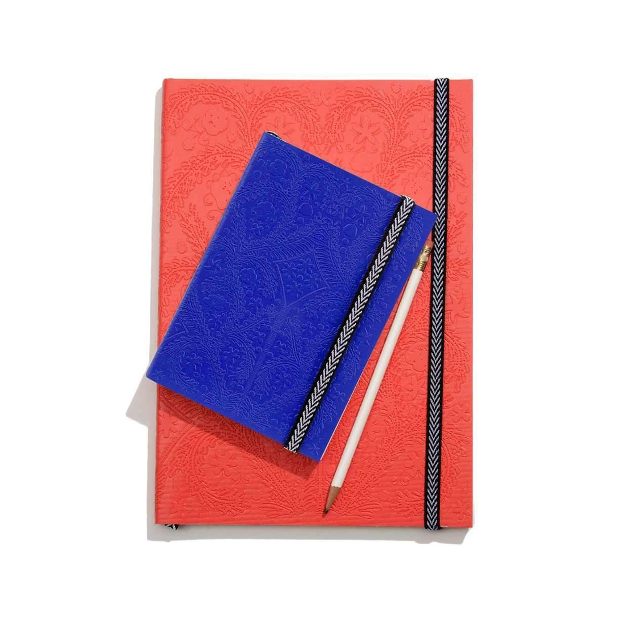 Silver Embossed Paseo Notebook