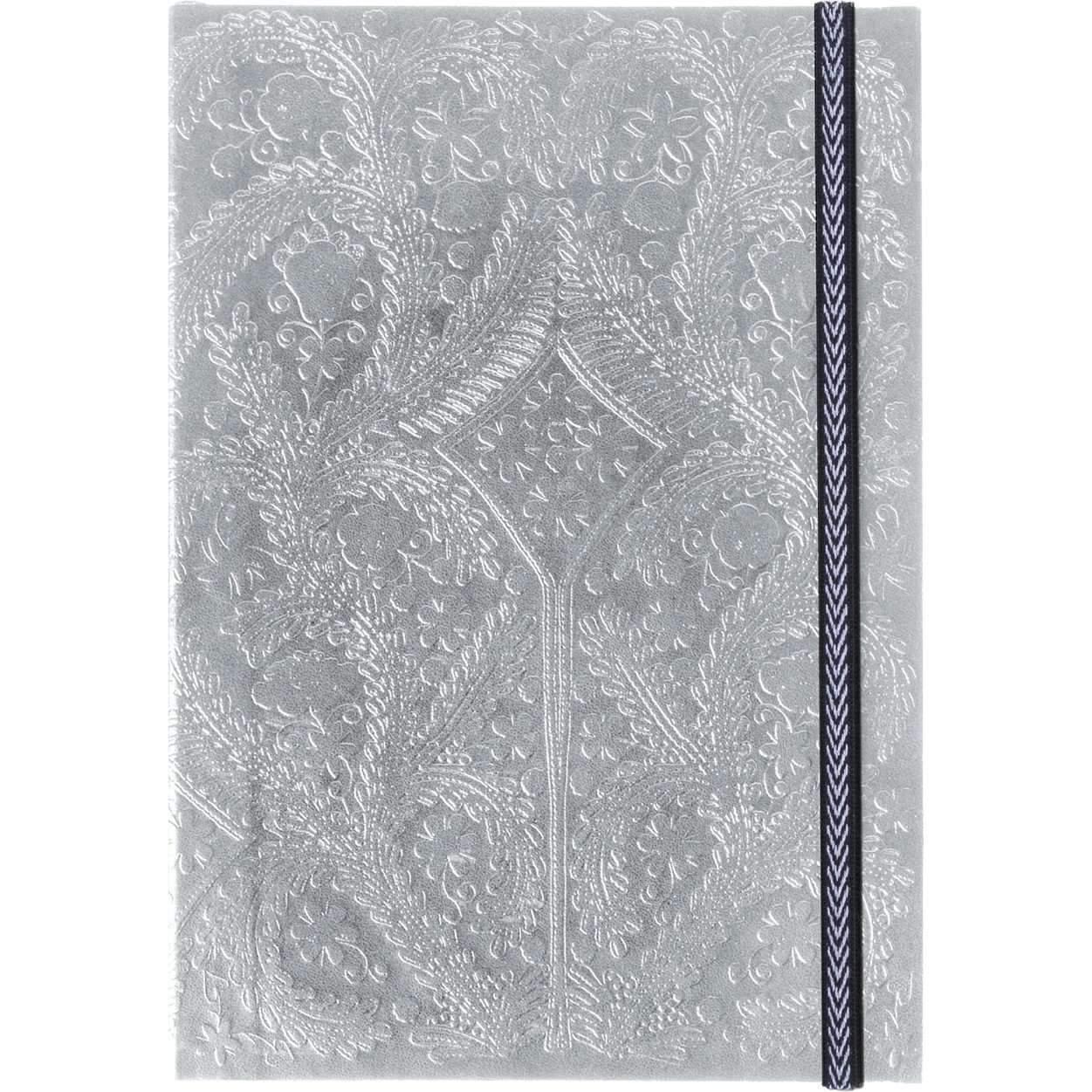 Silver Embossed Paseo Notebook - MAIA HOMES